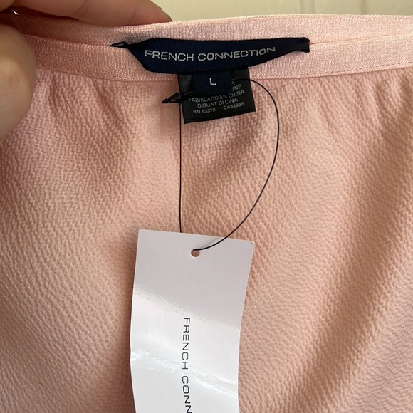 French Connection Light Pink Midi Skirt New with Tags - Picture 2 of 5
